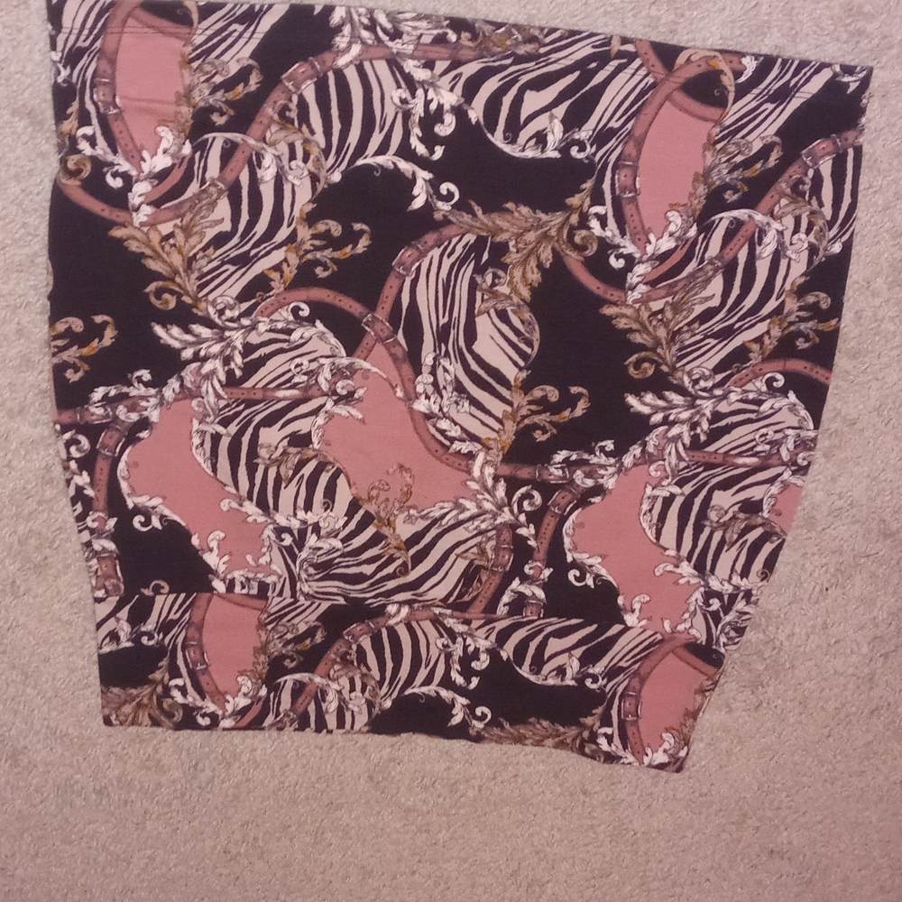 Charlotte Russe mini cotton skirt size large
